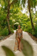 KIMONO/DRESS SEASHELLS